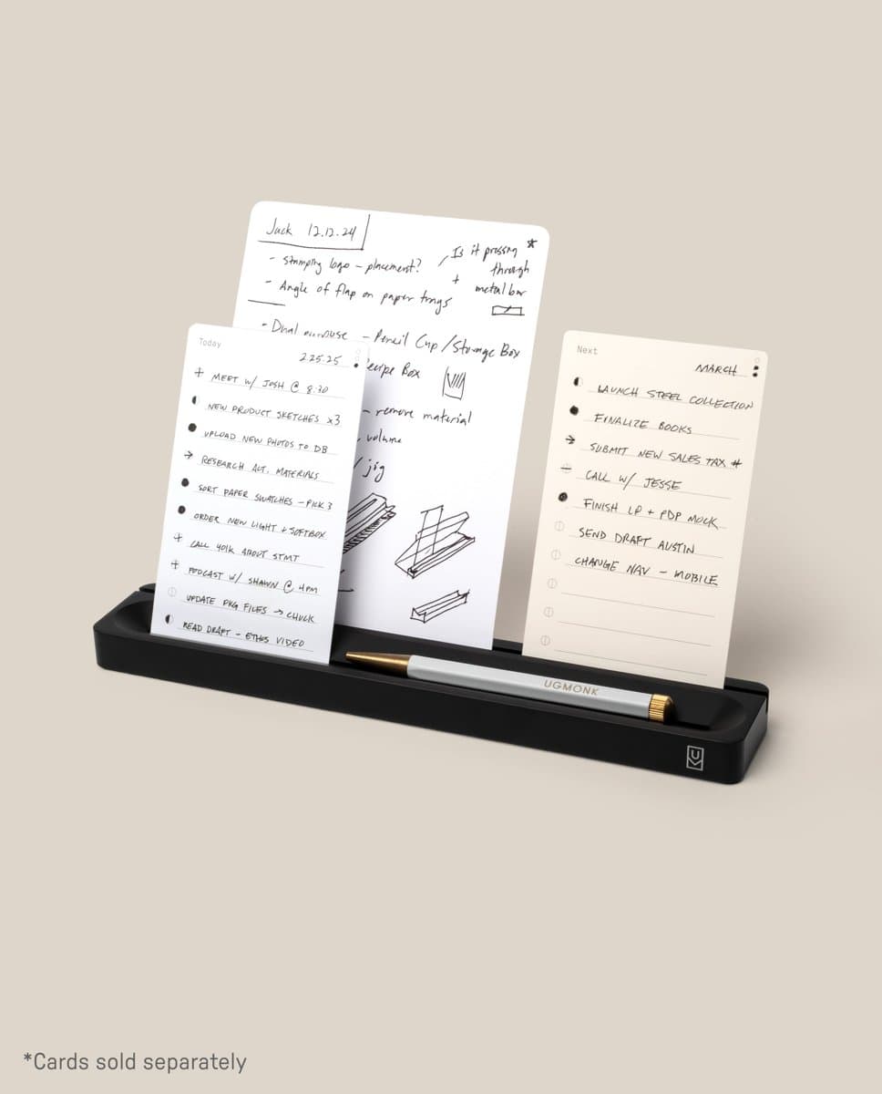 Analog Card Bar (Small 10" - Black)