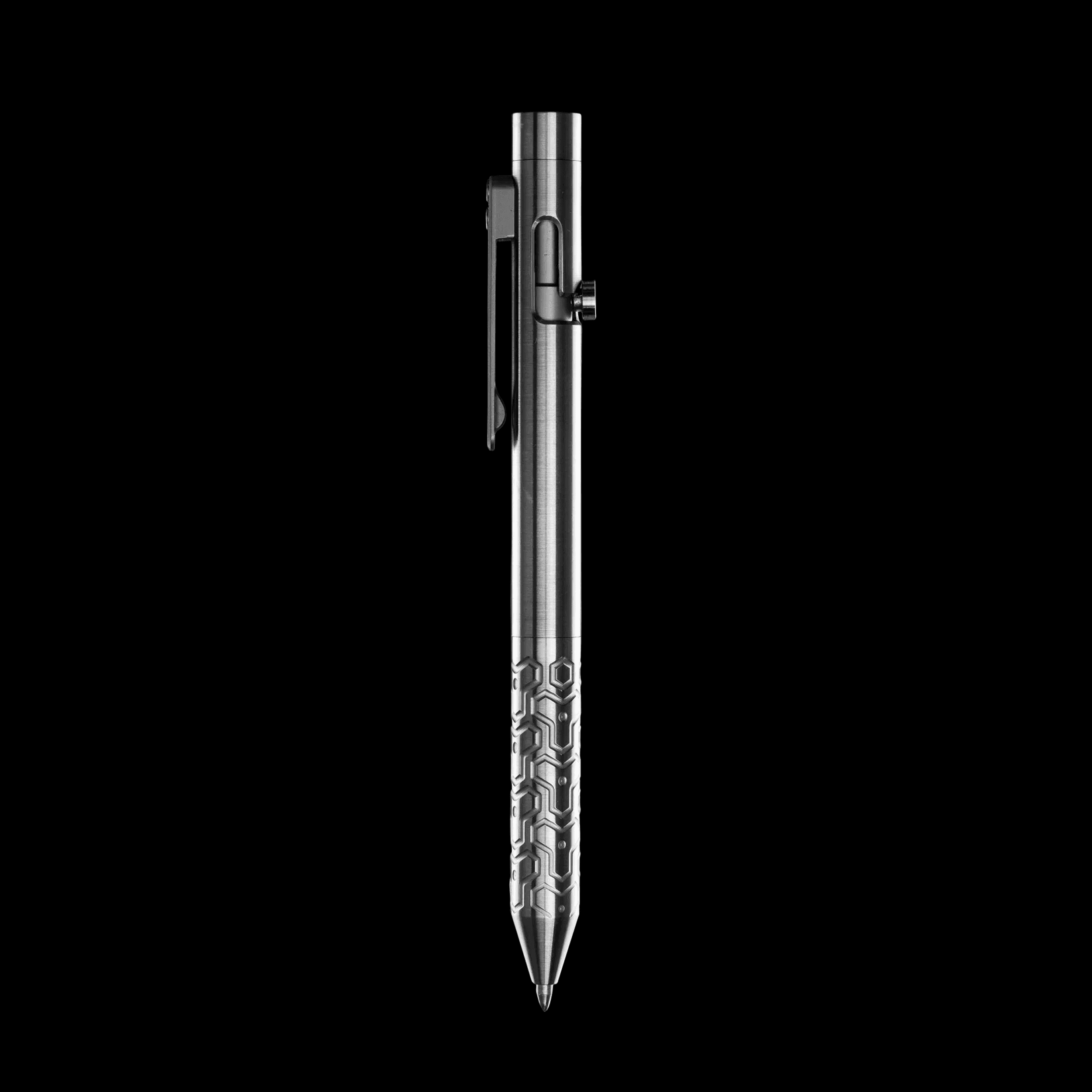 Bolt Action Pen V.02 - Isotope - Stainless Steel
