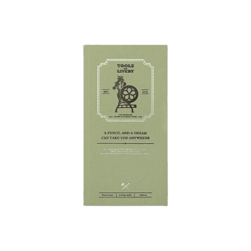 TOOLS to LIVEBY Letterpress Machine Dot Notebook