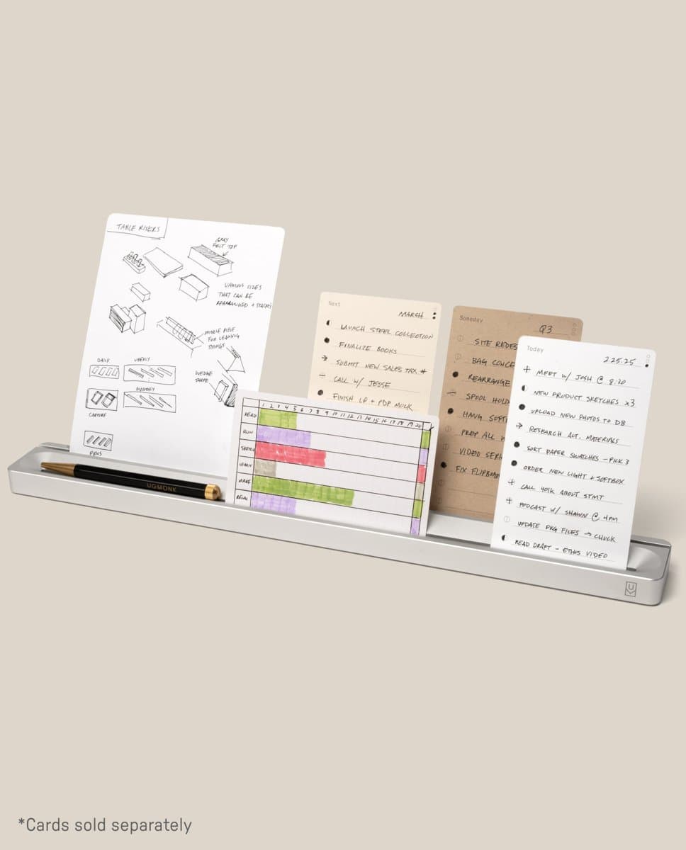 Analog Card Bar (Large 16" – Silver)