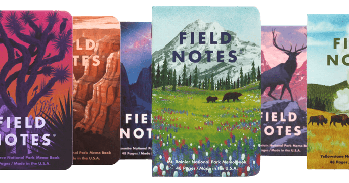 Official product image for Field Notes National Parks Series